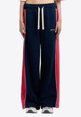 Palm Angels Classic Logo Colorblocked Track Pants Navy PWCH02AS26FLE001_4625
