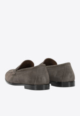 Ferragamo Tiberio Suede Leather Loafers Taupe 0794339_bb18d2d0-2b5a-421e-89b7-e3f5a1d75cca
