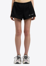 Palm Angels Classic Logo Track Shorts Black PWCL005S26FAB001_1003