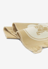 Burberry EKD Jacquard Fringed Scarf Beige 8126859_afc40c2c-f4f9-4361-89a9-7d8e2333baae