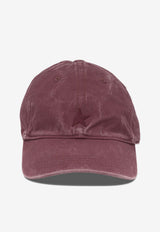 Golden Goose DB Journey Washed Baseball Cap Burgundy GUP02837P00274540233_46226a9b-6485-4422-aca1-dd7d77afc4b8