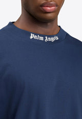 Palm Angels Classic Logo Oversized T-shirt Navy PMAA10BS26JER001_4603