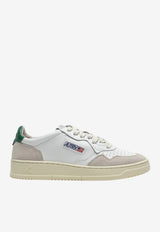 Autry Medalist Sneakers in Leather and Suede White AULMLS23/S_AUTRY-LS23