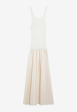 The Frankie Shop Iliya Sleeveless Knit Maxi Dress Beige MDFS22071VI/S_THE-006