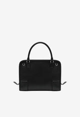 Loewe Medium Amazona 180 Leather Top Handle Bag Black A03918MX01LE/T_LOEW-1100
