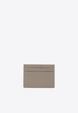 Dolce & Gabbana Logo Plaque Leather Cardholder Beige BI0330A9S25/T_DOLCE-8I399