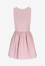 Miu Miu Poplin Mini Apron Dress Pink MF6390SOOO10RG_F0E18