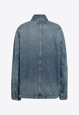 Carhartt Wip OG Michigan Denim Jacket Blue I037023DE/T_CARH-01EJ