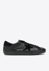 Golden Goose DB Super-Star Sneakers in Leather and Suede Black GMF00101F007991/T_GOLDE-90100
