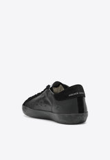 Golden Goose DB Super-Star Sneakers in Leather and Suede Black GMF00101F007991/T_GOLDE-90100