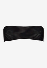Rick Owens Sheer Bandeau Top Black RO01F6148TUS_09