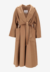 Max Mara Ludmilla Belted Wool Coat Beige 2521016051LUDMILLA_068