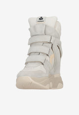 Isabel Marant Balskee Leather High-Top Sneakers White BK0009FAA1E17S_20WH