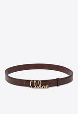 Chloé Iconic Leather Belt Brown CH26SBB14BLB/T_CHLOE-27M