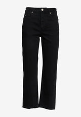 Isabel Marant Dakota Straight-Leg Jeans Black PA0639FAD1H04I_02FK
