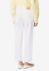 Isabel Marant Dakota Straight-Leg Jeans White PA0639FAD1H04I_20WH