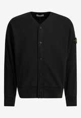 Stone Island Logo Patch Knit Cardigan Black L2S156100010S0051V0029_c2a89a57-8192-4ac0-afc0-f887b9d18775