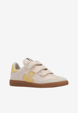 Isabel Marant Beth Leather Low-Top Sneakers Beige BK0013FAC4E13S_CKBR