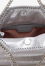 Stella McCartney Tiny Falabella Two-Way Top Handle Bag Silver 391698WP0301_8101