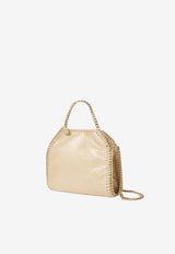 Stella McCartney Tiny Falabella Two-Way Top Handle Bag Gold 391698WP0650_T701