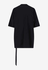 Rick Owens DRKSHDW Jumbo Temple of Love T-shirt Black DS01F4204RNEP7_0911