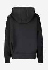 Adidas By Stella McCartney Scuba Zip-Up Hooded Sweatshirt Black JV7036_BLACK