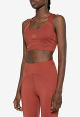 Adidas By Stella McCartney TruePurpose Racerback Sports Bra Red JY8134
