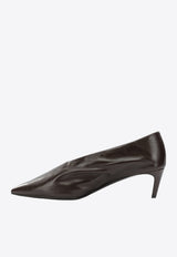 Khaite Miriam 50 Leather Pumps Brown F2053-1027738_94e70f48-7d5e-4244-a6a8-f247e9c67618
