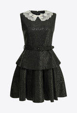 Self-Portrait Bouclé Sequin Mini Dress Black PF26-002S-BBLACK_7a084f6d-62ae-488a-b4ee-b788f0cca5f8