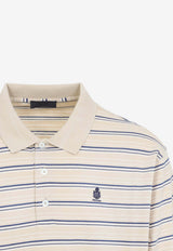 Striped Piqué Polo T-shirt