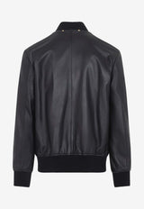 Nappa Leather Bomber Jacket