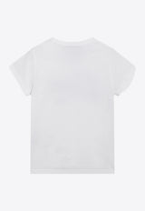 Valentino Chez Logo 1960 Print T-shirt White 9B3MG26MAA8/T_VALE-0BO