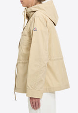 Moncler Serin Hooded Parka Beige L20931A00028-599MD-20J