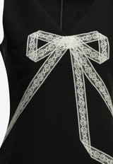 Self-Portrait Bow Sheath Sleeveless Mini Dress Black PF26-004S-BBLACK_54f3c37b-eba0-40f2-afaa-f36d7bd4a55d