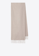 Max Mara Cashmere Fringed Scarf Beige BACIWS/T_MAXM-021