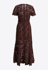 Self-Portrait Floral Lace Midi Dress Burgundy PF26-107M-BUBURGUNDY_60ed6ab1-6dfa-47b0-8e1a-79da705ff120