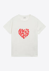 Chloé Cherry Heart Print T-shirt White CH26AJH41880/T_CHLOE-107