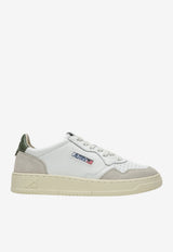 Autry Medalist Low-Top Sneakers in Leather and Suede White AULWLS17/T_AUTRY-LS17