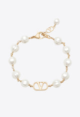 Valentino VLogo Signature Pearl Bracelet Pearl 9W2J0CD0UXM/T_VALE-R5G