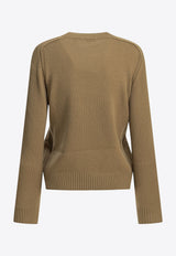 Burberry Janelle EKD Patch Knit Sweater Brown 8127144_87cd2c0d-857e-4fb2-b820-a6d538aa342c