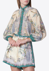 Zimmermann Indra Floral Print Blouse Multicolor 4538TSS262CO/T_ZIMM-CS