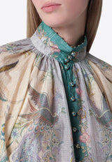 Zimmermann Indra Floral Print Blouse Multicolor 4538TSS262CO/T_ZIMM-CS