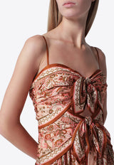 Zimmermann Aster Paisley Print Midi Dress Multicolor 8062DSS261SI/T_ZIMM-PP