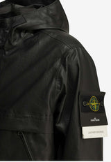 Stone Island Logo Patch Leather Jacket Black L2S150100001S0098V0029_5d27fd0b-1b00-4701-95f0-aa652ff4a559