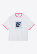 Versace Medusa Polaroid Print T-shirt White 10260961A18733/T_VERSA-2W9J0
