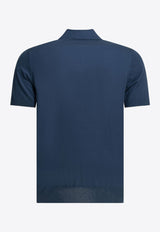 Brunello Cucinelli Basic Polo T-shirt Blue M29800125YCOZ76_cd96997e-966b-45a9-acbb-cff8a3f294e3
