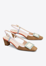 Roger Vivier Belle Vivier 45 Slingback Pumps Multicolor RVW00625601N5W/T_ROGVI-6L96