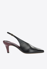 Chloé Suzie 50 Leather Slingback Pumps Black CH26A20FYQ001_6936bd7d-94d7-4ff6-95ea-88d5a2fc63d0