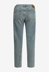 Toteme Washed Straight-Leg Jeans Blue 222-232-741-485WORN BLUE_d6b9c56d-1f48-4be2-aa6e-c56db238eead