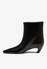 Khaite Arizona 50 Leather Ankle Boots Black F2000-712200_6fe4b457-7afe-4708-998e-bbbc1b2f0203